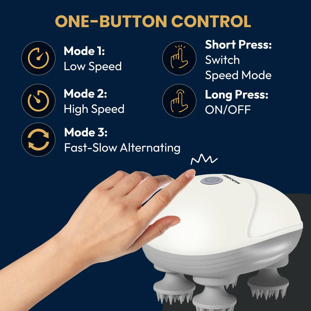 MildCares Smart Scalp Massager