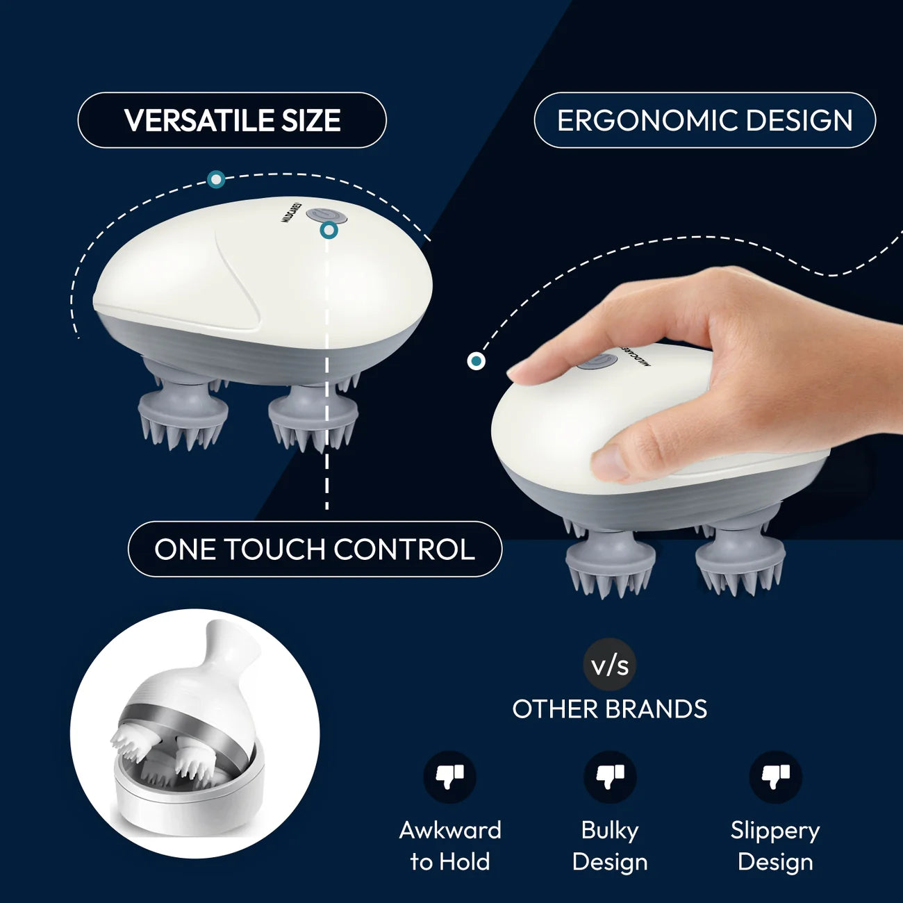 MildCares Smart Scalp Massager